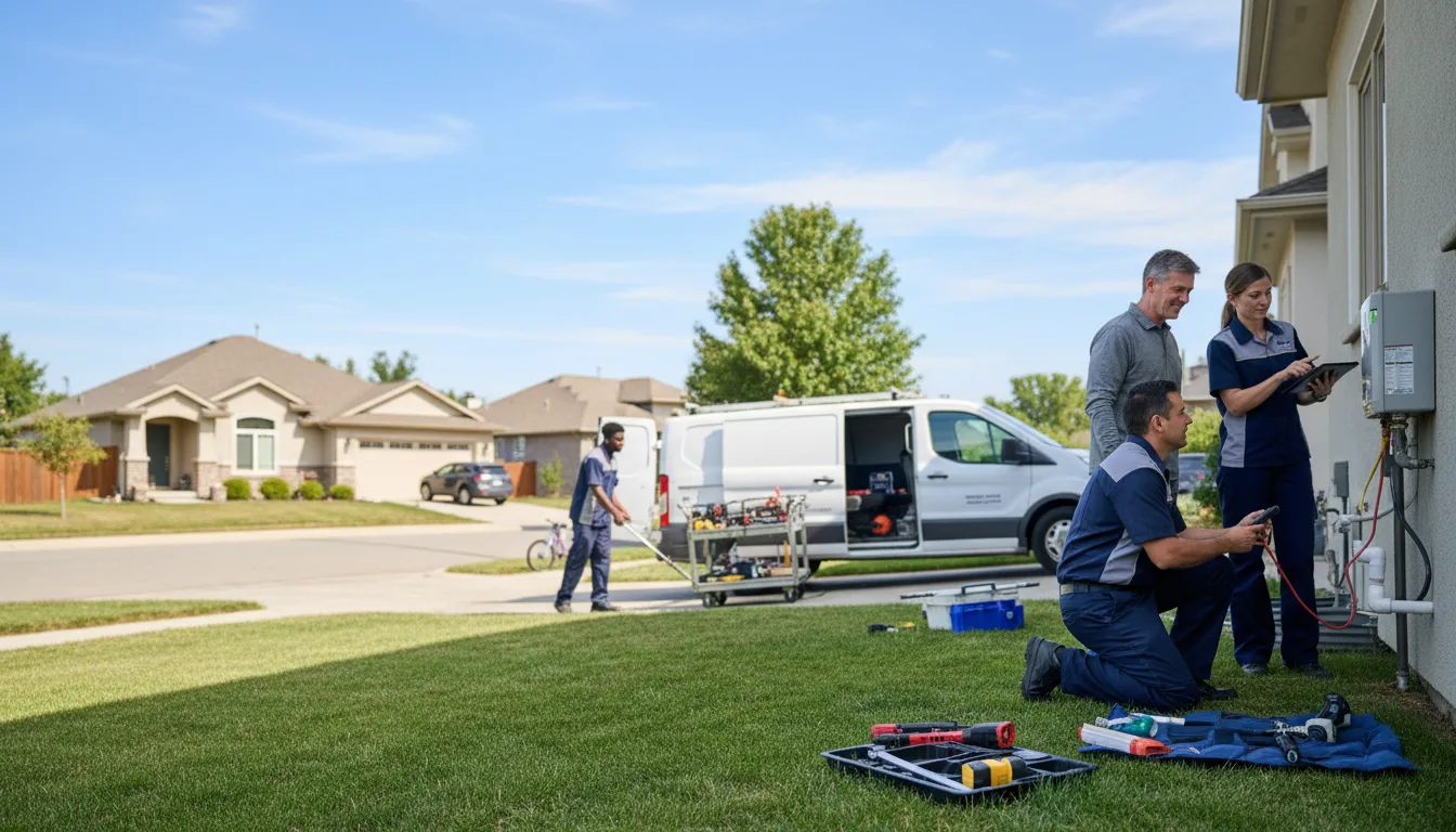 Tankless water heater service in Western Grove, AR